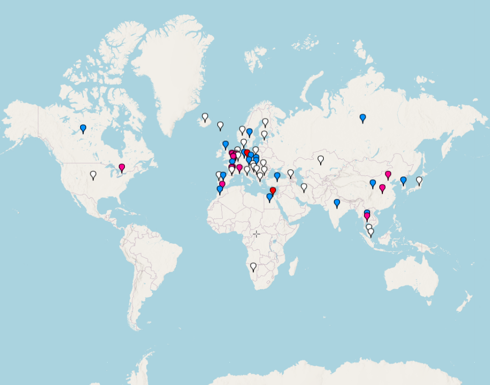 Mappemonde January 2025 status